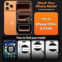 Vista 126 de TAURI Funda magnética 2 en 1 transparente para iPhone 14 Pro, compatible con Magsafe [no amarillenta] con protector de pantalla, protección de grado