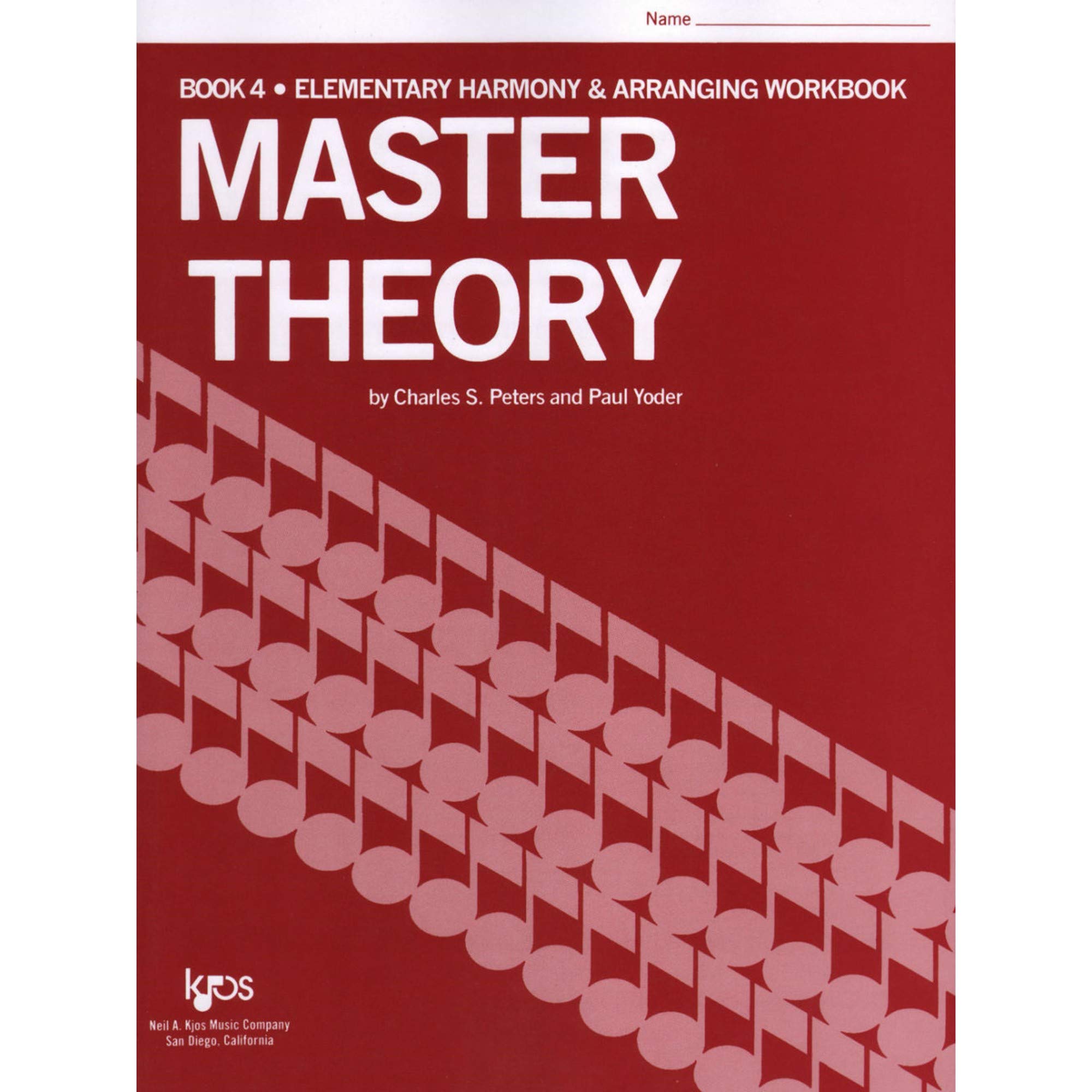 Master Theory Elementary Harmony (Book 4)