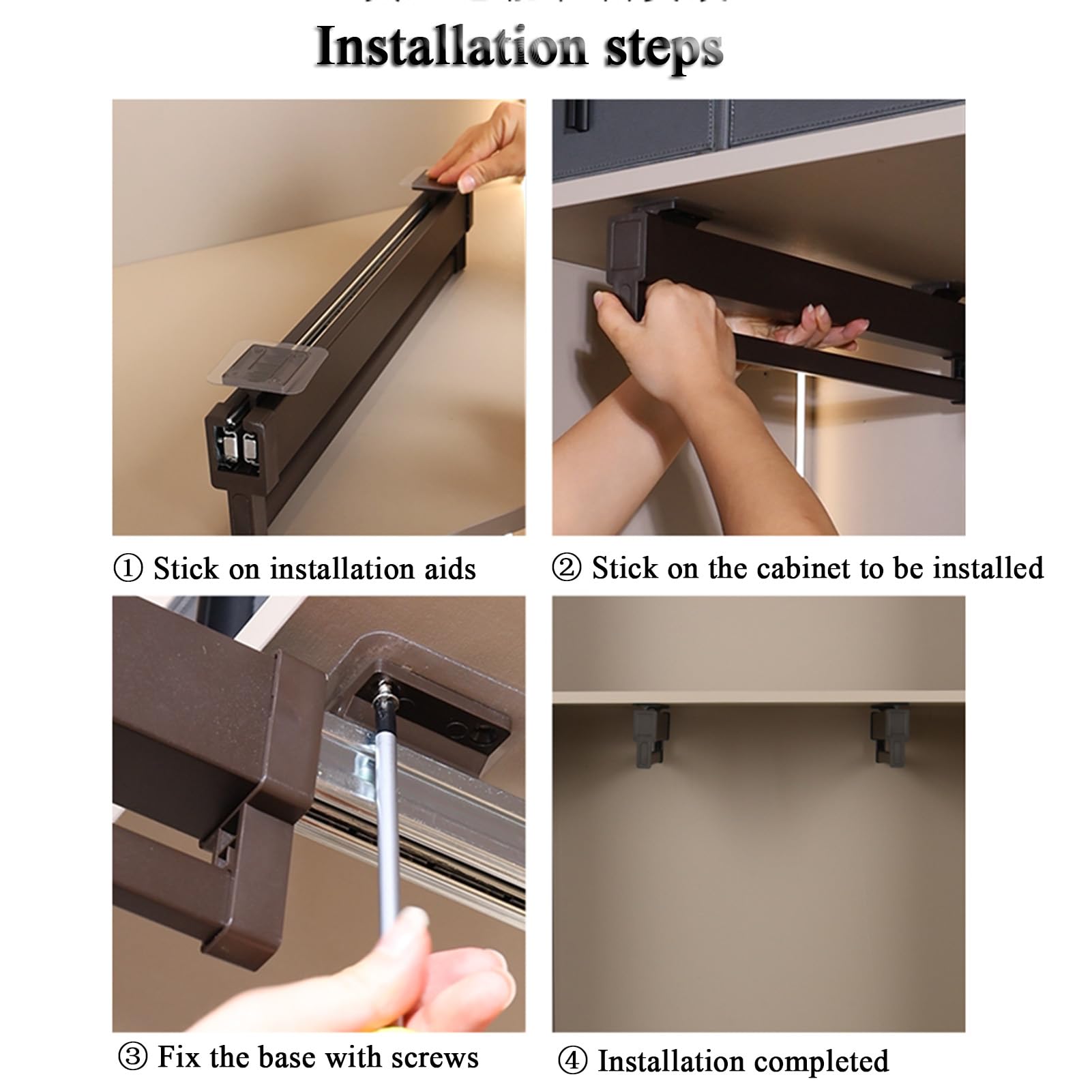 Percha extensible extensible de 310 mm, barra telescópica ajustable para almacenamiento de armario, ahorro de espacio, soporte multifunción para pantalones