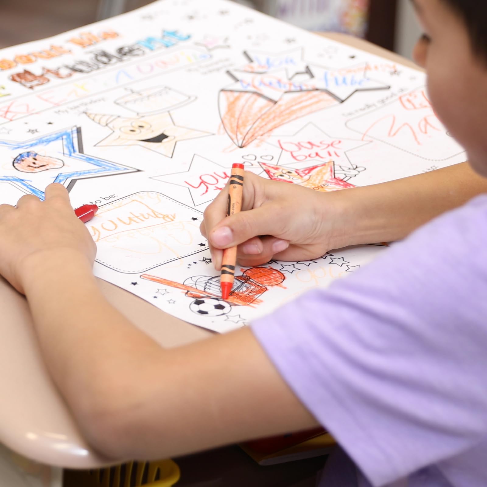 Ready-to-Decorate All About Me Star Student Posters - 24 Posters