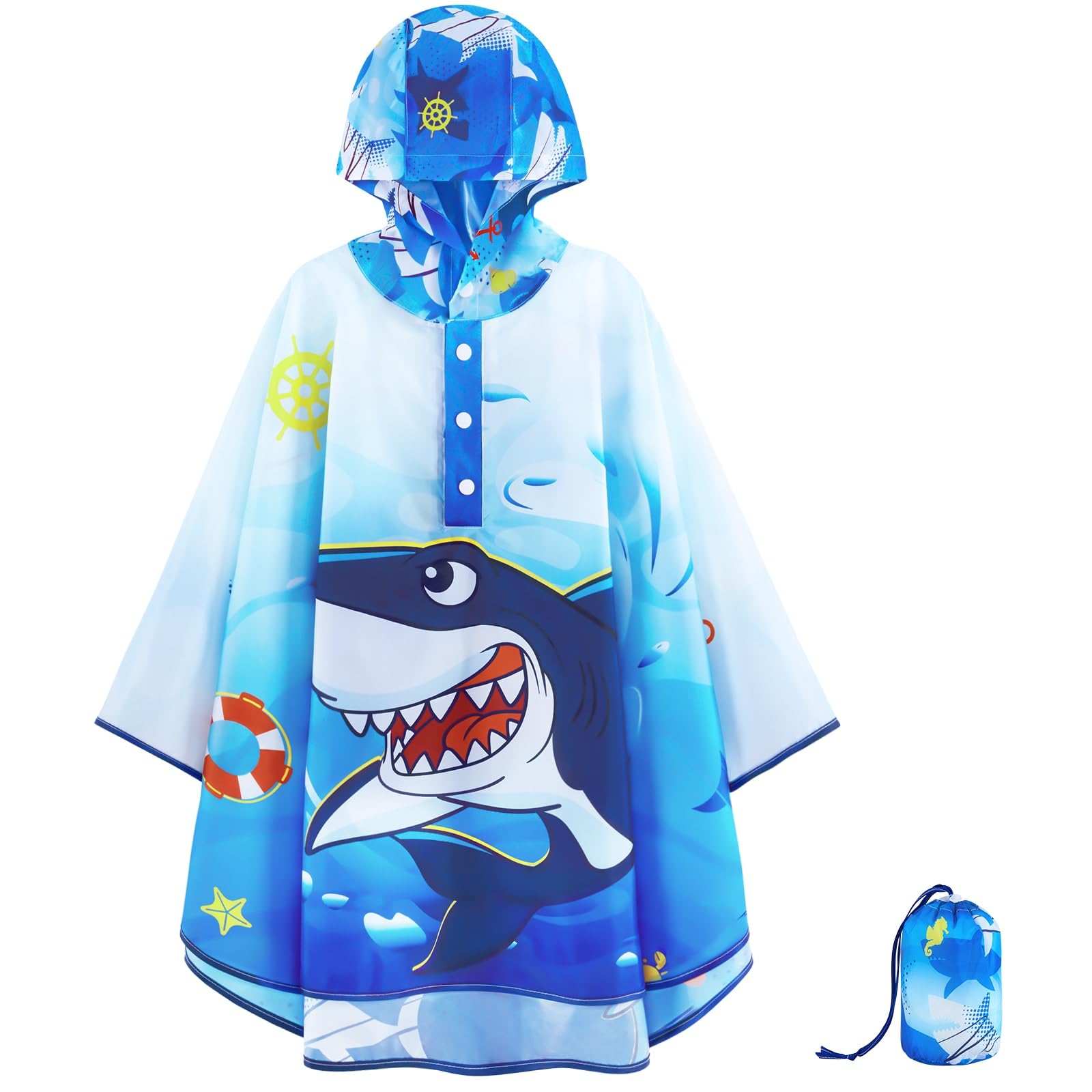 WAWSAM Regenponcho Kinder Wasserdicht Regencape Kinder Leicht – Amazon Angebot