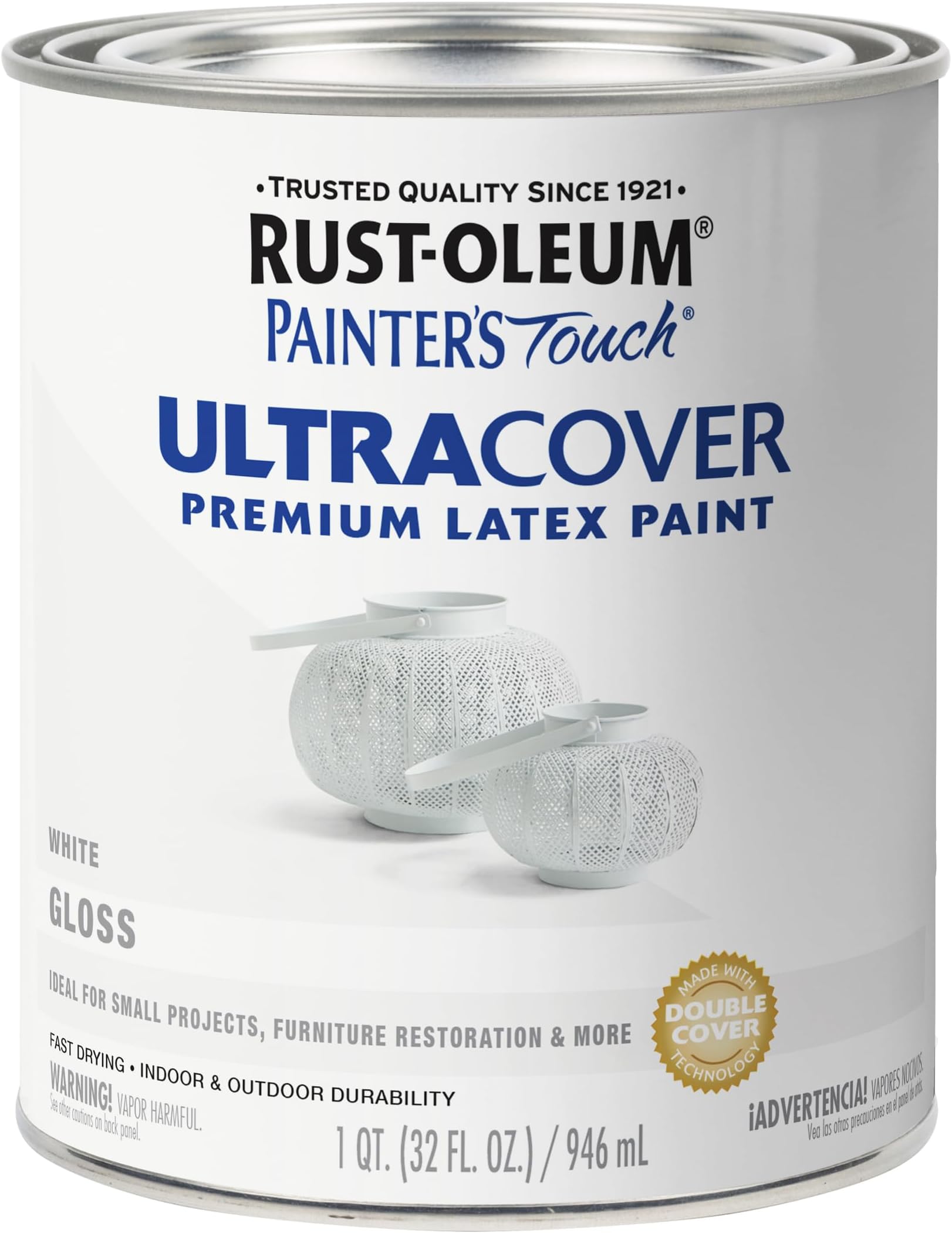 1992502 Painters Touch Latex, 1-Quart, White
