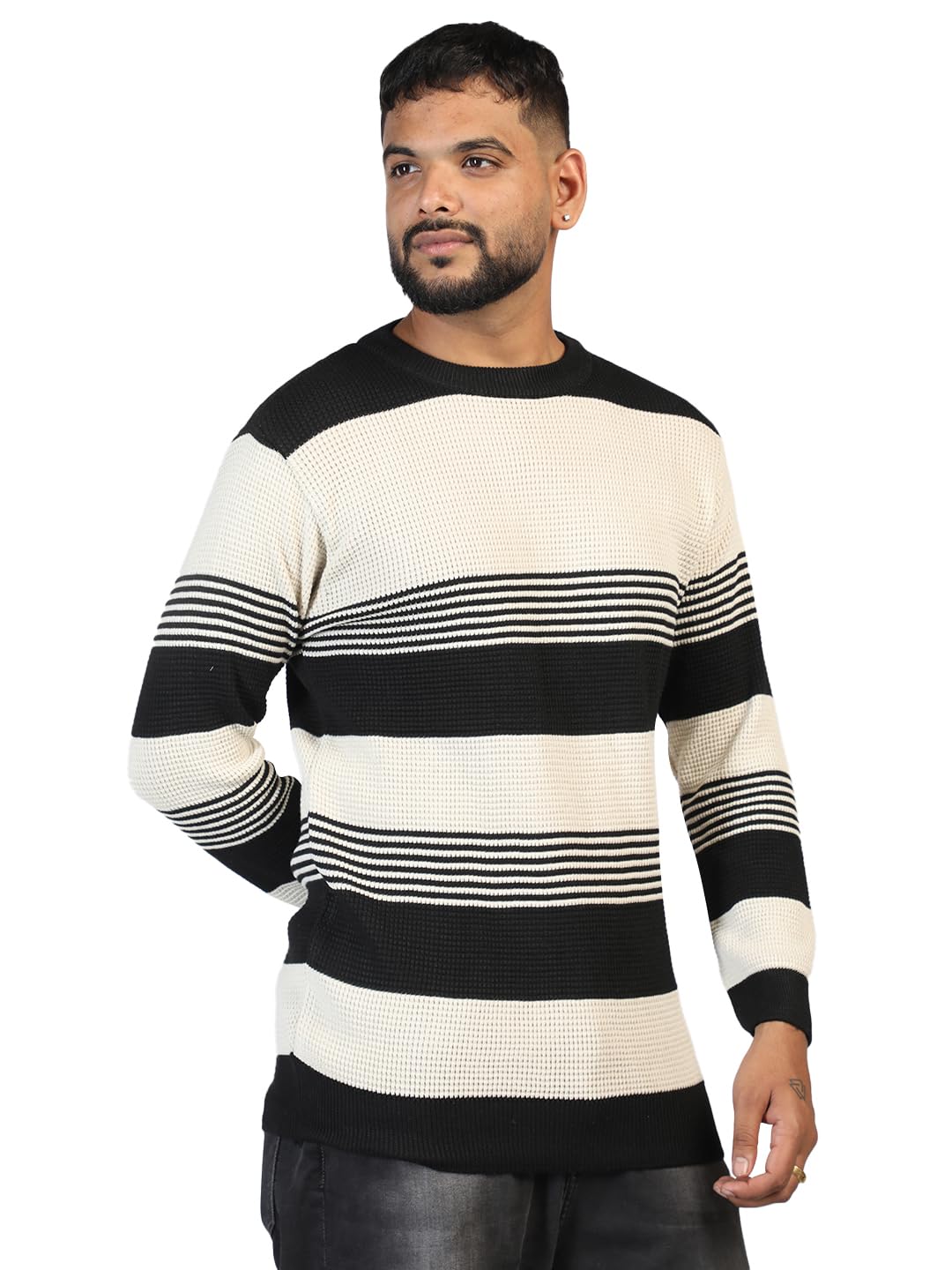 Round Neck Winter Pullover Sweater for Men Soft Fabric Regular Fit Stylish & Cozy Si_109-image-33