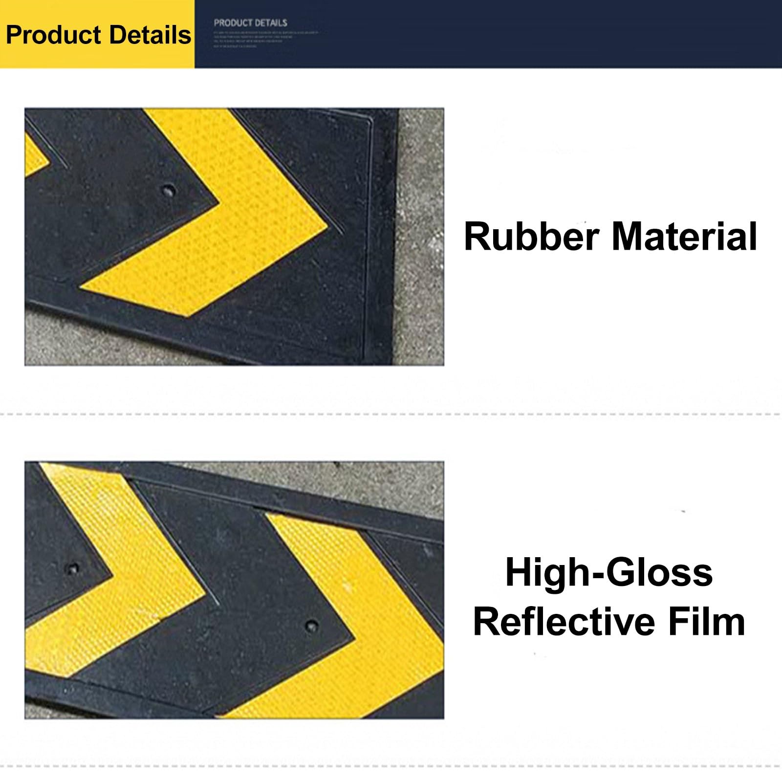 Plástico Protector Columnas Garaje, Señalización Direccional para Garajes, Reflectante Protector Pared Garaje para Garajes y Aparcamientos