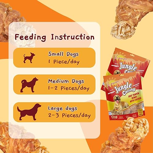 Vista 15 de Jungle Calling Tendones de carne de res para perros, tendones envueltos en pato, masticables para perros de larga duración para cadera