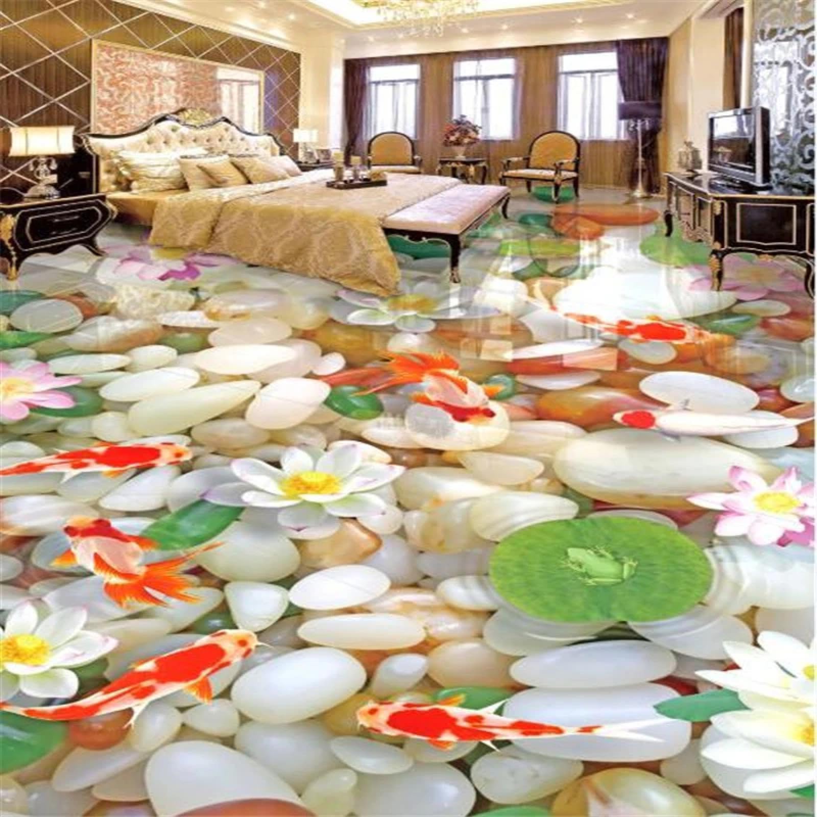 Stickers muraux 3D carrelage pour rénover un mur de salle de bain