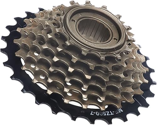 Hycline Rueda libre de 67 velocidades MF-TZ500-6MF-TZ500-7,Rueda libre múltiple de bicicleta,Piñón de bicicleta,14-28 dientes