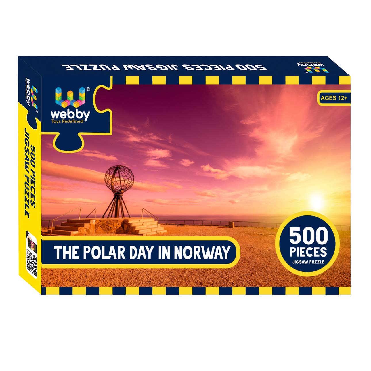 Webby Kids The Polar Day in Norway Wooden Jigsaw Puzzle, 500 Pieces (B08G25BGZM) Amazon Price History, Amazon Price Tracker