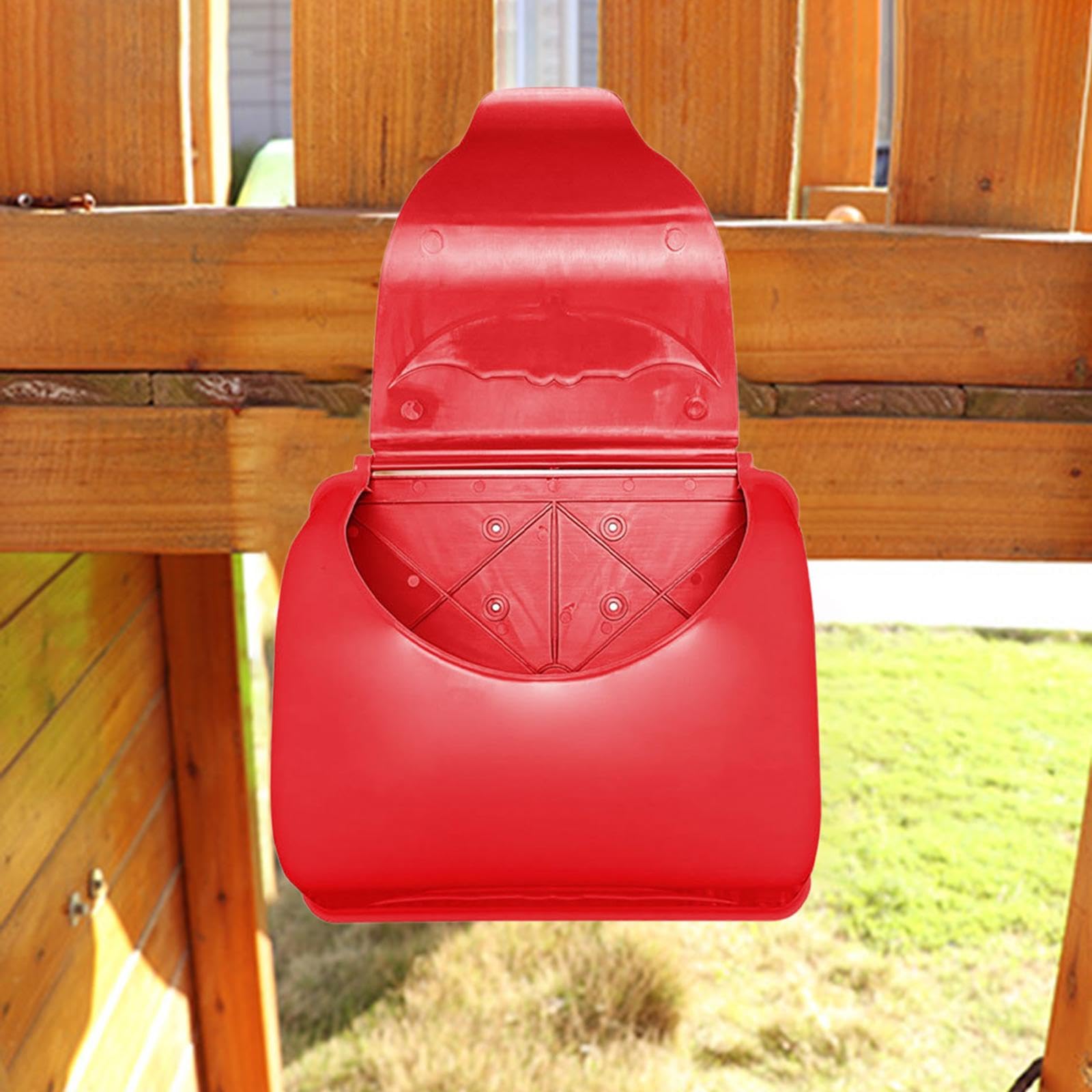 Cassetta Postale Giocattolo, Giocattolo Educativo, Giocattolo Didattico, Regalo, Casetta Da Giardino in Legno, Giocattolo per Giocare, Giocattolo per, Rosso, Taglia unica bambino