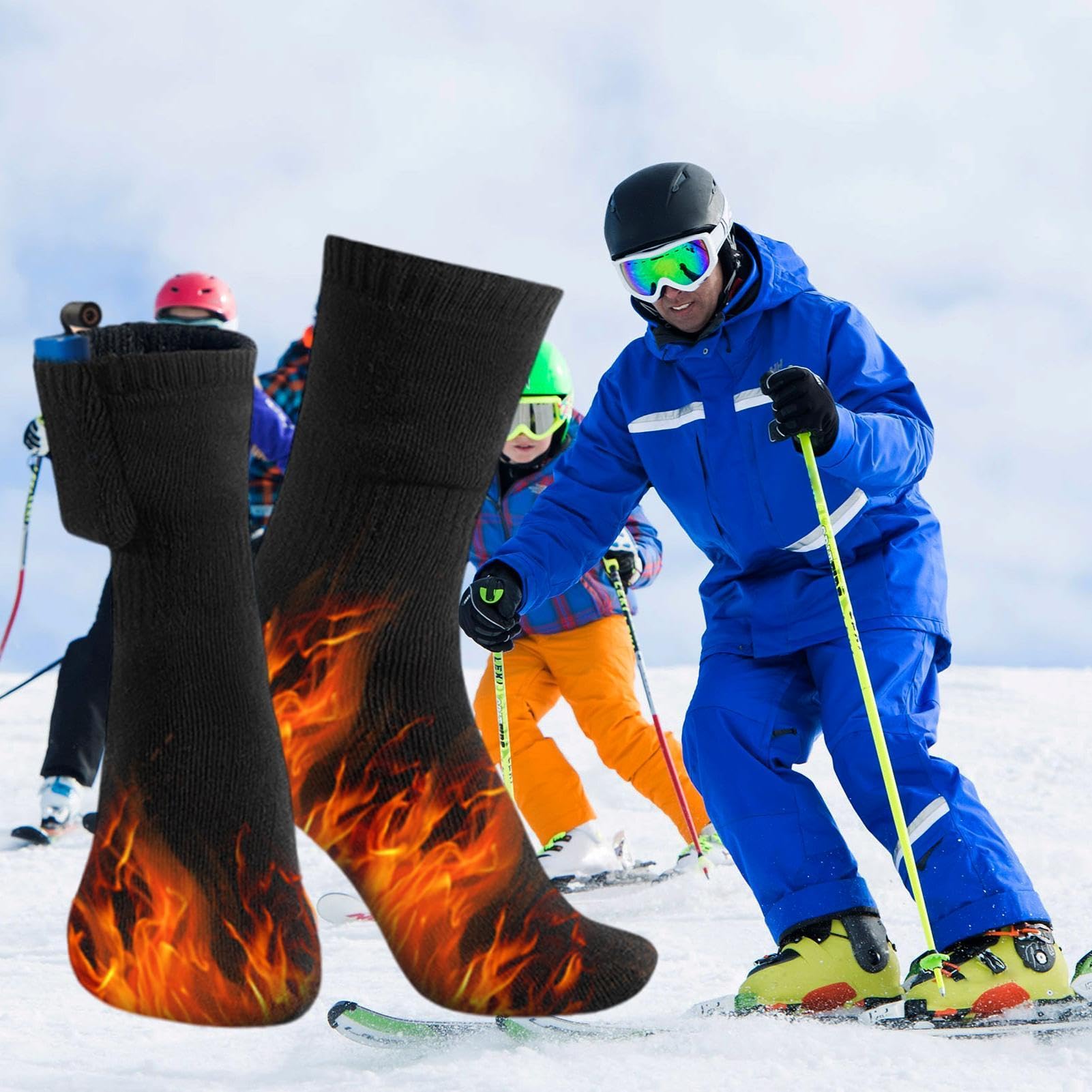 HotHands Toe Warmer, Air Activated, Case of 12 Pouches (6 Pairs of 2 Toe Warmers per Pouch)