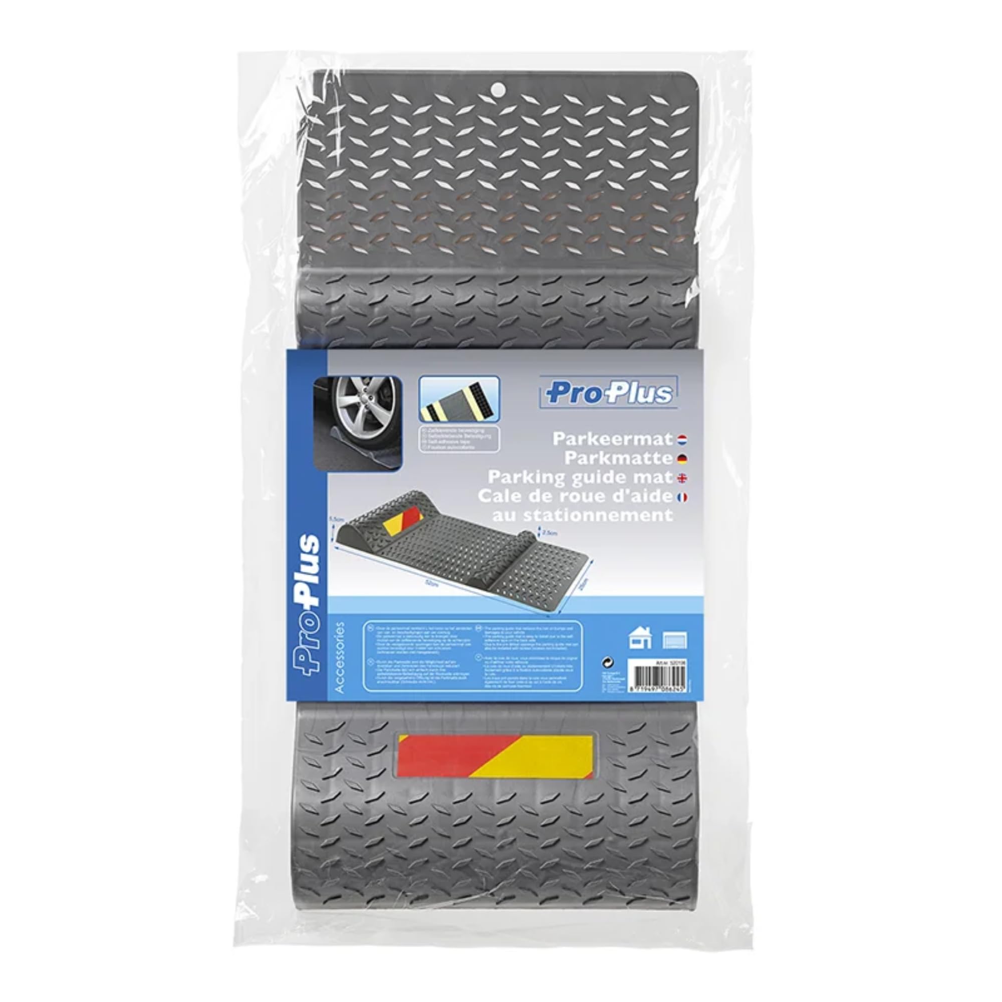 ProPlus 520196 pomoc w parkowaniu, mata antypoślizgowa, mata pozycyjna, pomoc przy parkowaniu, 520 x 250 mm