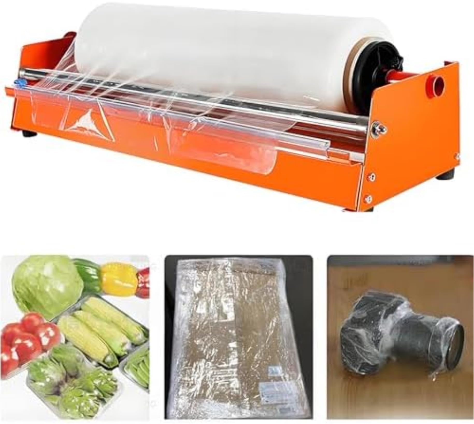 Máquina de envoltura manual para organizar el almacenamiento y conservar alimentos