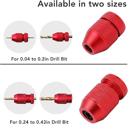 Miniatura 2 de Collar de tope de taladro ajustable, tope de profundidad de broca de madera de aleación de aluminio, rango de tamaño aplicable de 1564"-716"
