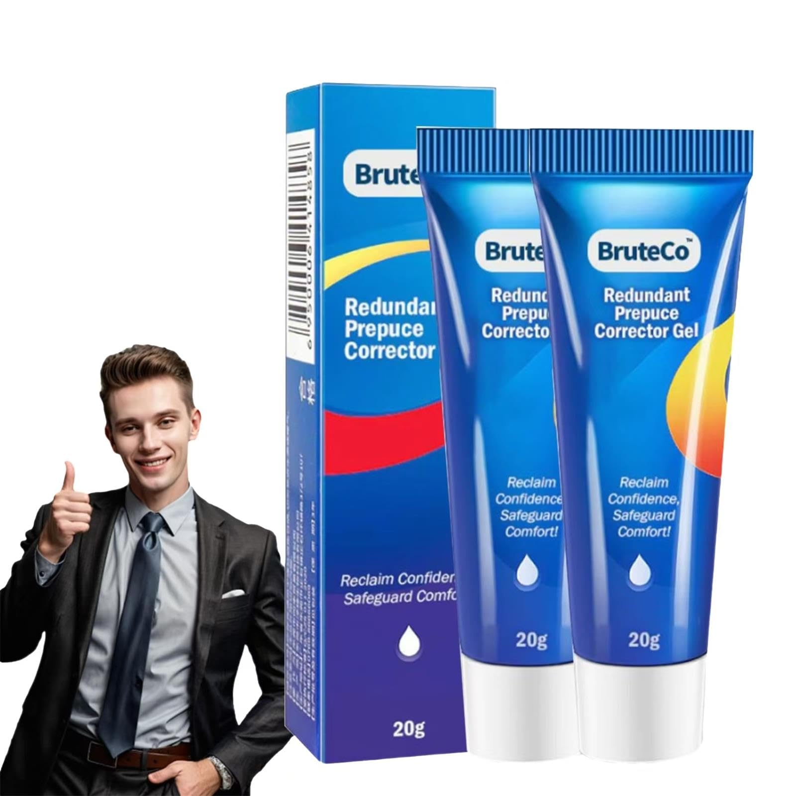 Bruteco Redundant Prepuce Corrector Gel, Bruteco Corrector Gel, Bruteco Prepuce Corrector Gel, Correction Gel for Excessive, Redundant Prepuce Correction Gel for Men's Health (2)