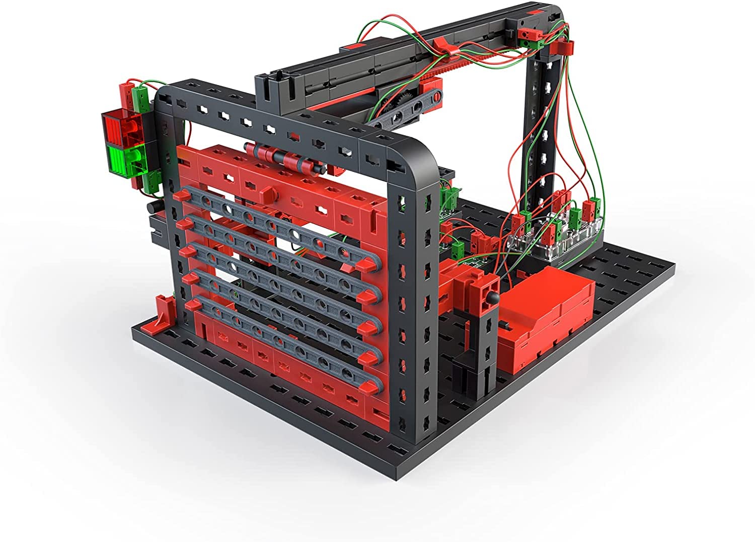 fischertechnik E-Tronic kit di esperimenti elettronici 9+ anni, 16 modelli | Set sperimentale 559883 giocattolo educativo, acquisire le nozioni di base dell'elettronica e della progettazione di circuiti