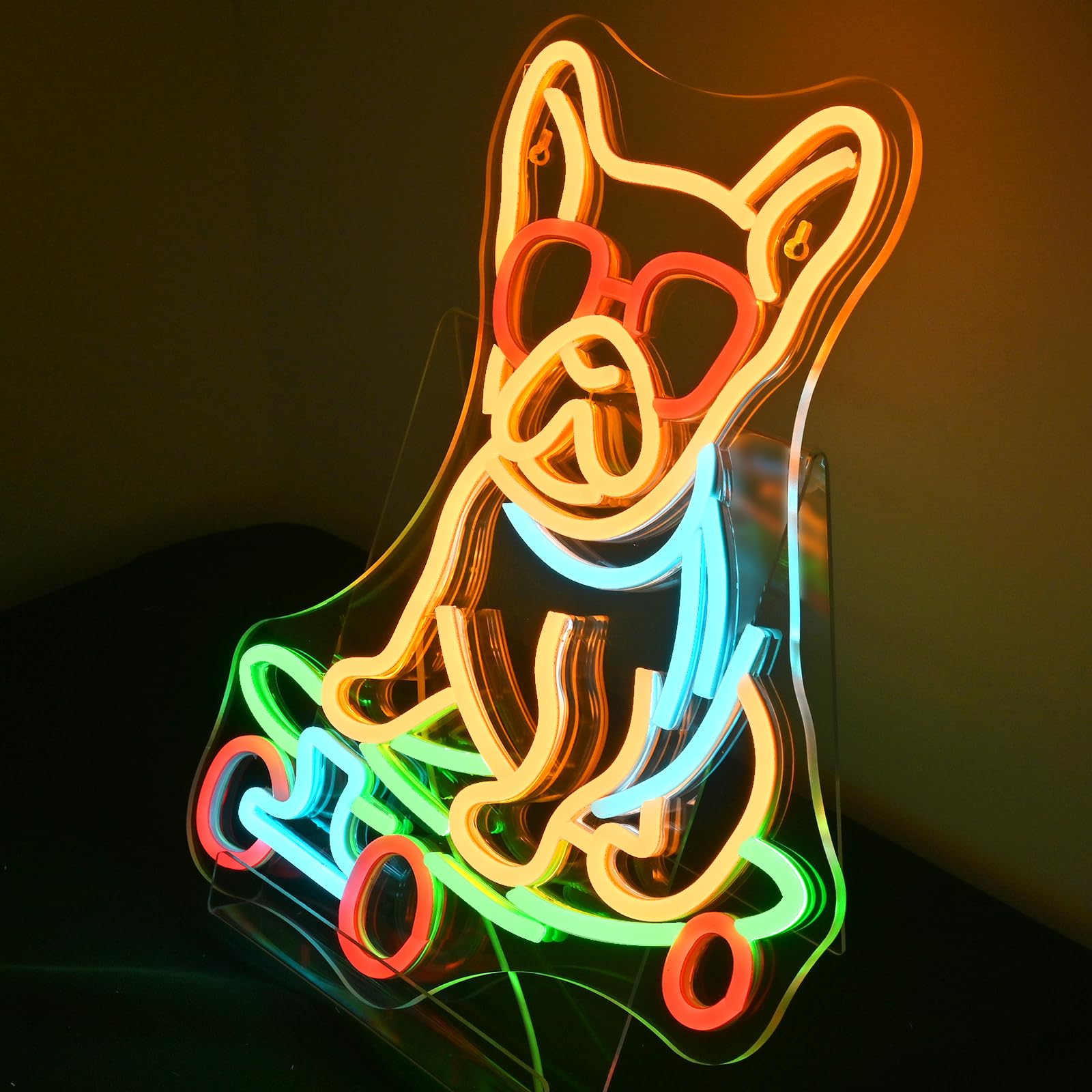 Paw Patrol PawPatrol Neon Bord Lamp LED Verlichting *BLAUW* Kopen | Overige