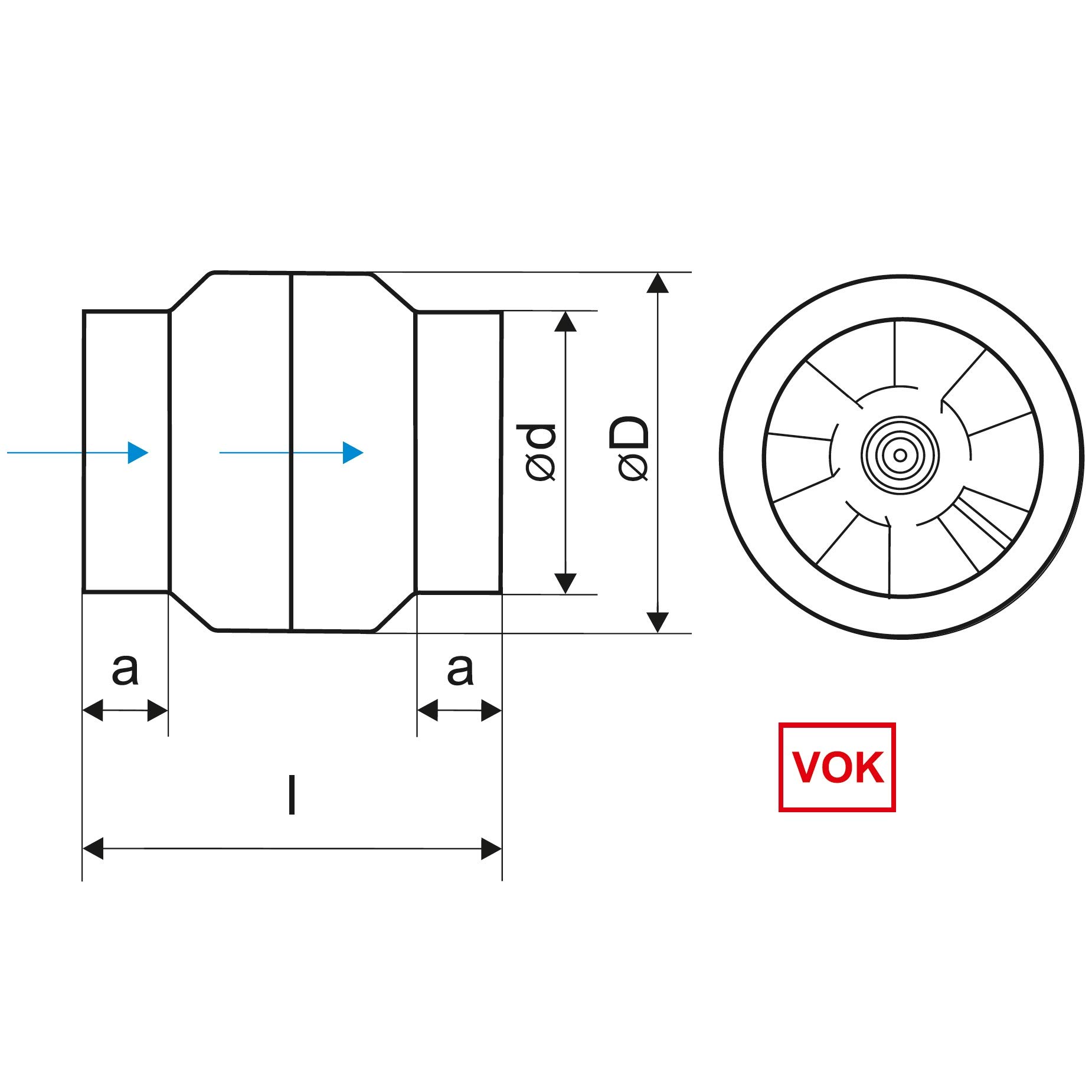 Ventilador Extractor de Alta Temperatura 150°C