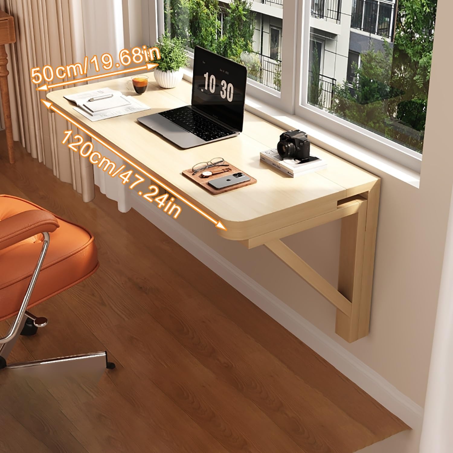 多機能壁掛けテーブル、フローティングワークベンチ、折りたたみ式