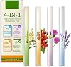4PCS Herbal Diffuser Pen,Dual-Action Herbal Purifier Pens for Sleep Support, Natural Energy Boost and Quitting Bad Habit,Resting Relaxation and Oral Air Freshening