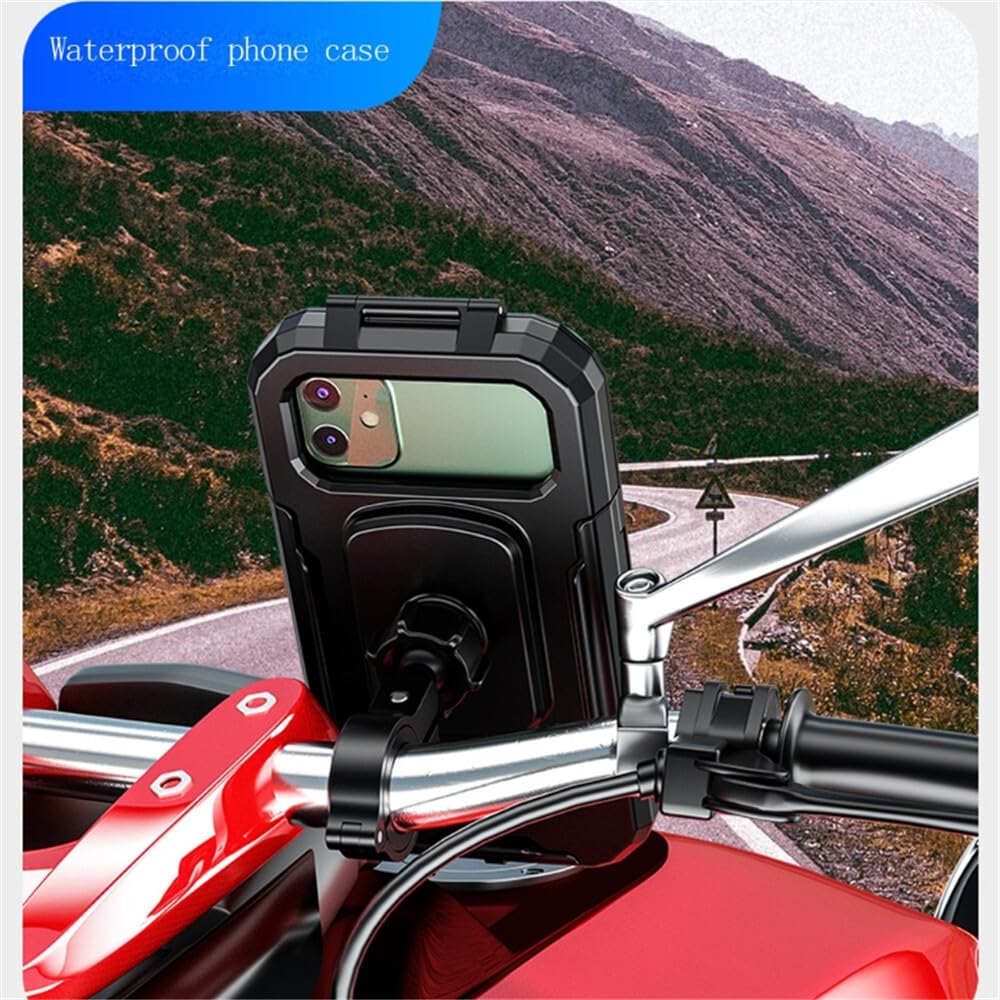 Supporto impermeabile del telefono del manubrio per la bici