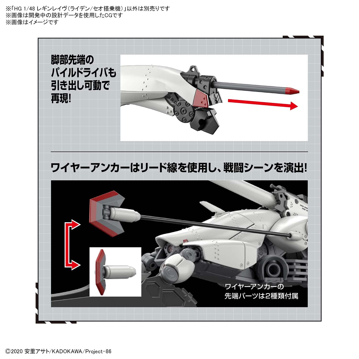 BANDAI 86 REGINLEIF プラモデル Bandai Hobby - 