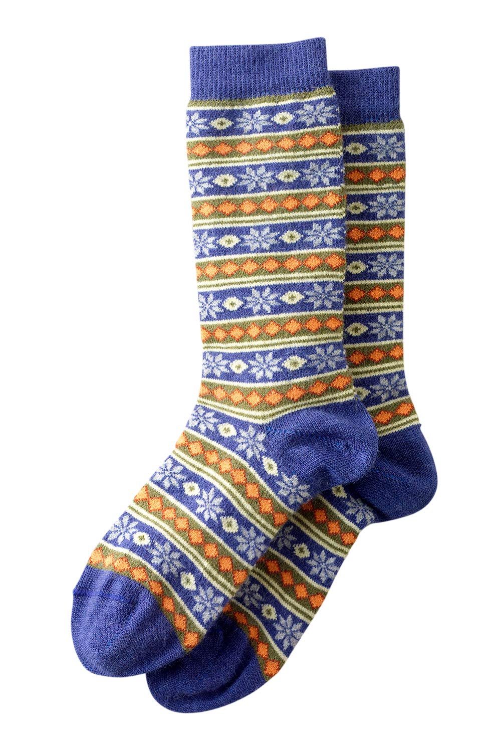 Fair Trade Starry Stripe Alpaca Socks