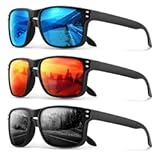 Polarized Sunglasses for Men and Women - Classic Sport Sun Glasses Shades for Driving Running Cycling Fishing