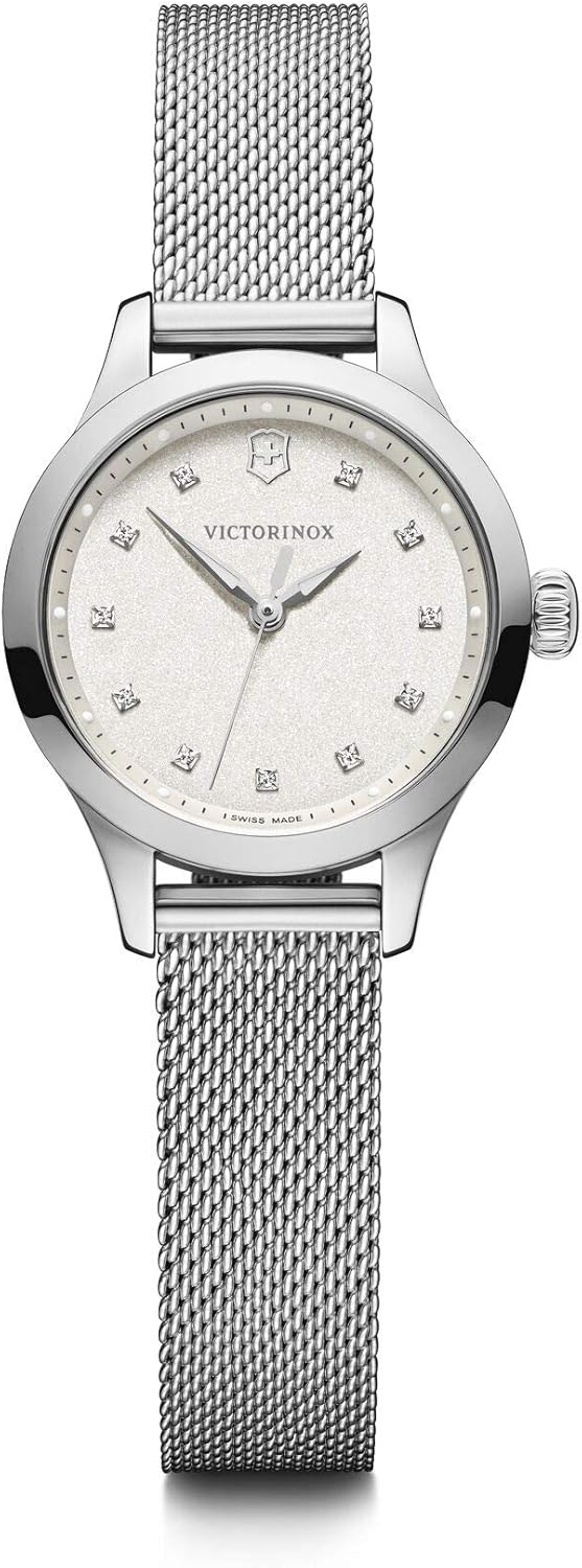Victorinox Donna Alliance XS - Orologio al quarzo analogico in acciaio inossidabile fabbricato in Svizzera 241878 Victorinox Donna Alliance XS - Orologio al quarzo analogico in acciaio inossidabile fabbricato in Svizzera 241878