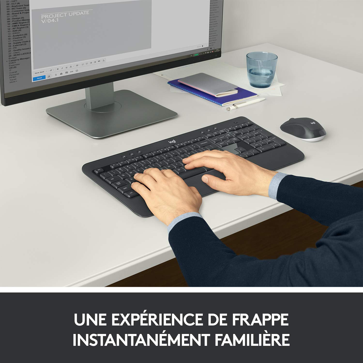 Logitech MK540 avancé clavier et souris sans fil COMBO - NLB AZERTY