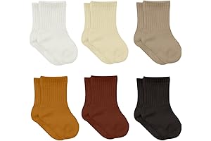 Organic Baby Boy and Baby Girl Non-Slip Grip Ankle Socks