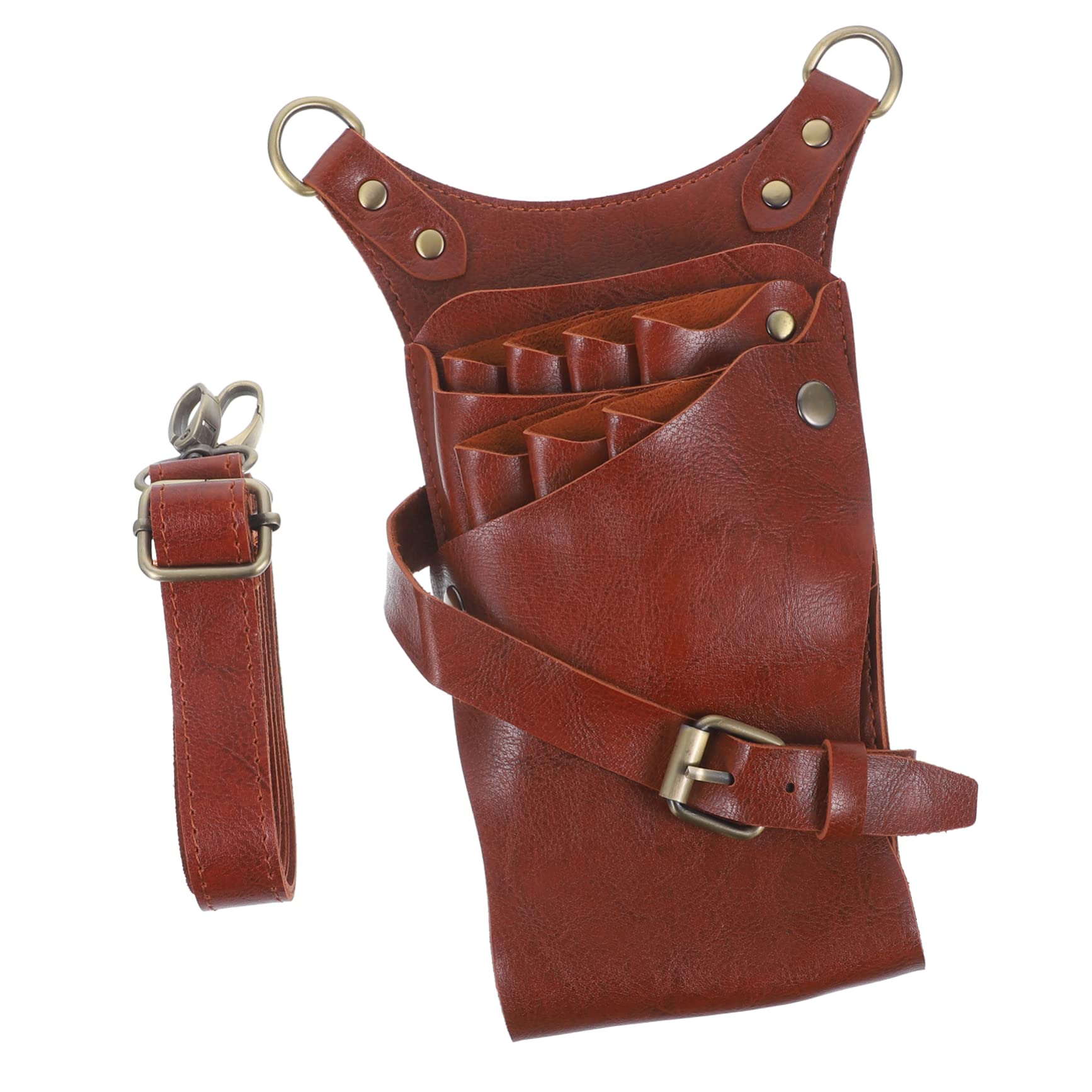 NULYLU Scissor Fanny Pack for Barbers Hairdressing Scissors Organizer Salon Shear Holder Clipper Bag