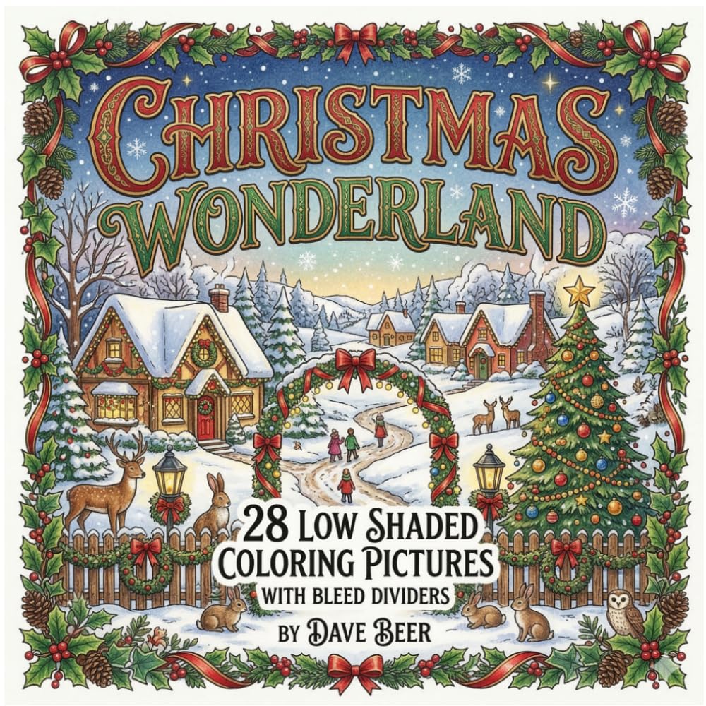Christmas Wonderland: A relaxing journey through the holiday season, featuring the 12 Days of Christmas and year-round festive favorites.