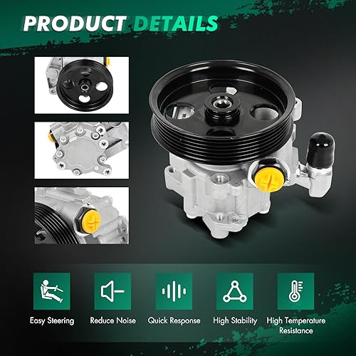 Miniatura 871 de SCITOO Bomba de dirección asistida compatible para 2005 para Saab 9-2X 2.0L, 2006 para Saab 9-2X 2.5L, 2004-2005 para Subaru Impreza 2.0L, 21-5396