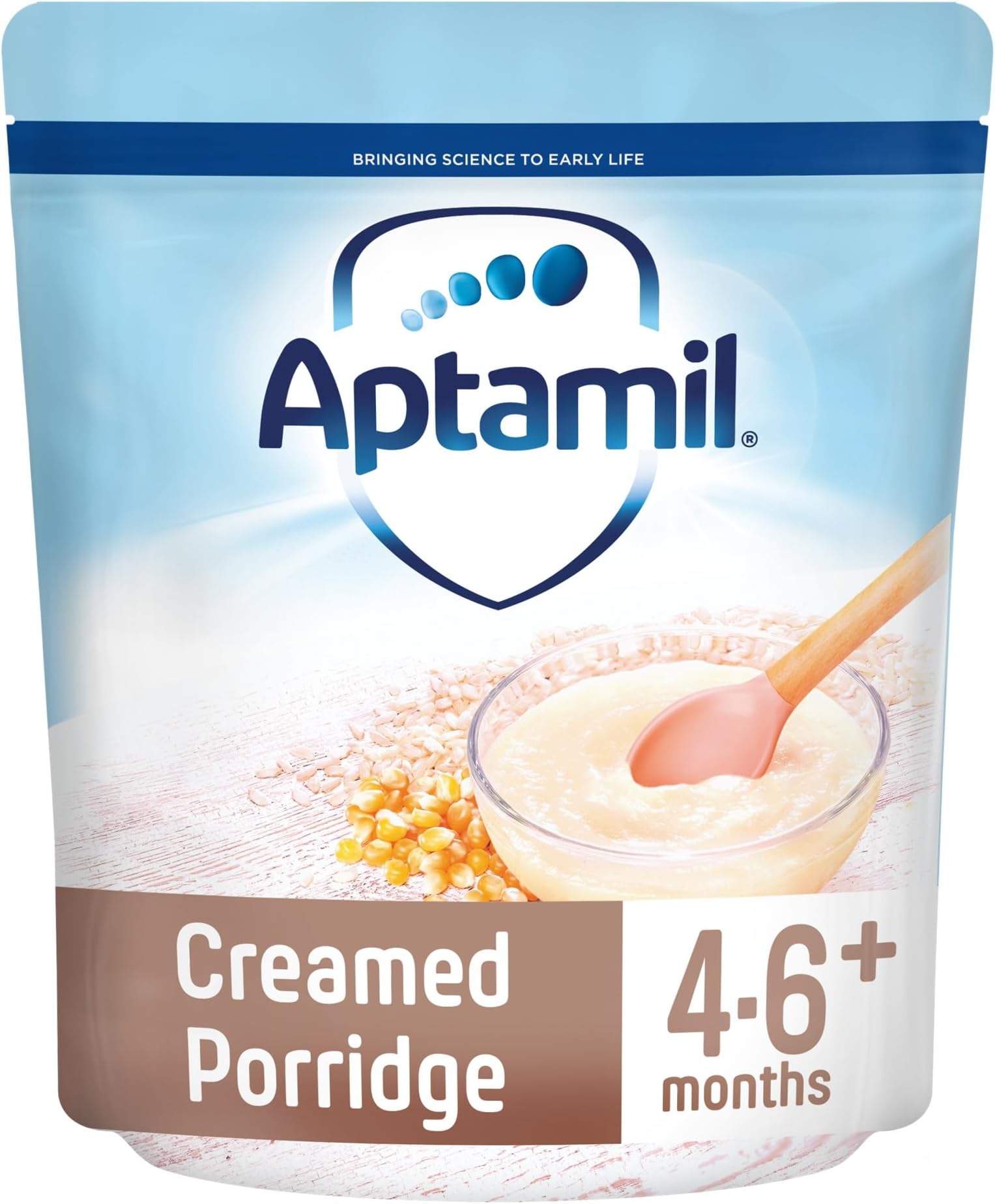 Creamed Porridge Baby Food Cereal, 4-6+ Months, 125g (Pack of 5)