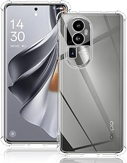 جراب حماية من السيليكون الناعم البولي يوريثين الحراري مضاد للخدش والصدمات والسقوط متوافق مع موبايل اوبو رينو 10 برو بلس - شفاف يانوم