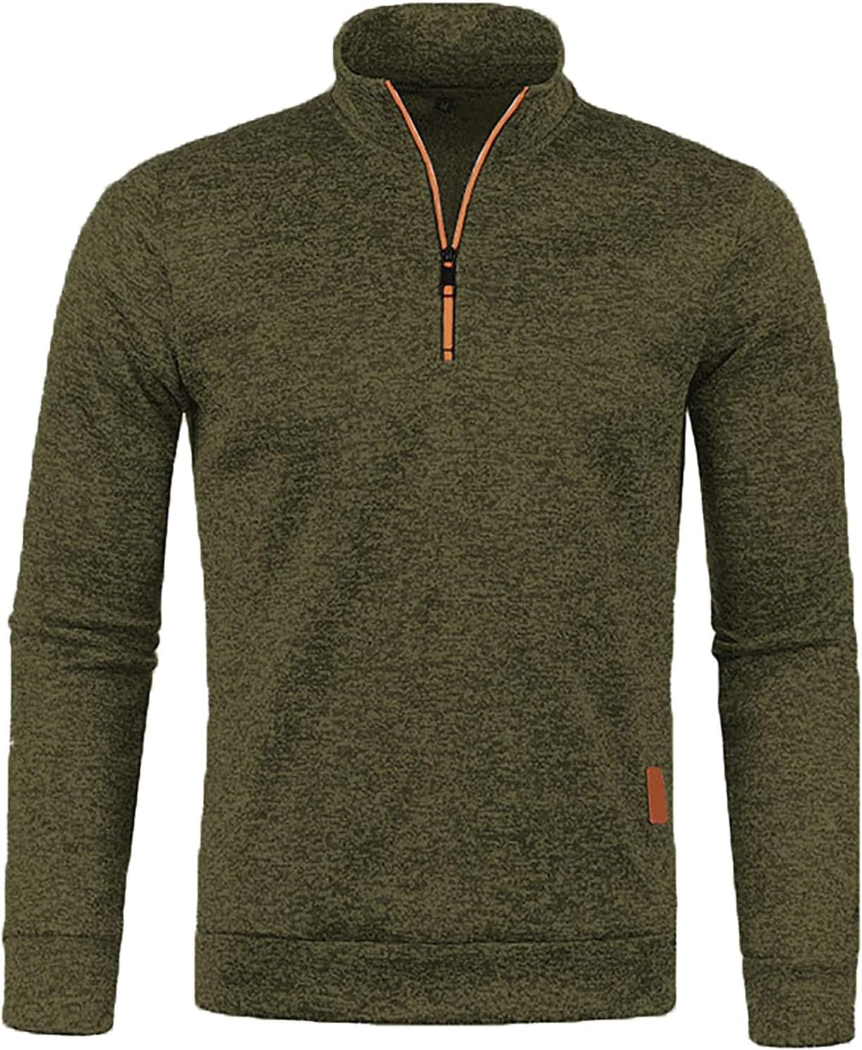 Herren Strickpullover Mit Stehkragen - Business Freizeit Pullover Winter