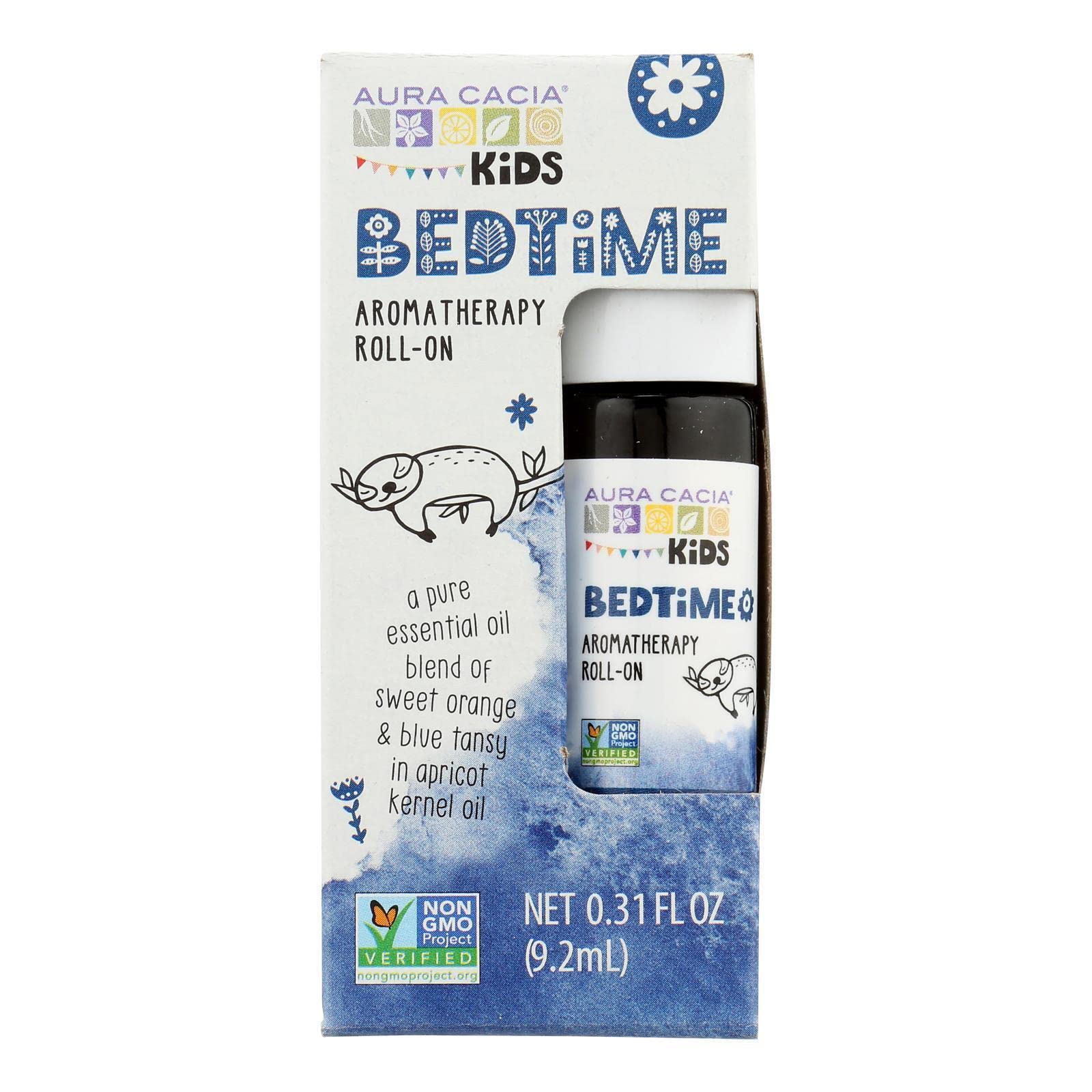 AURA CACIA Kids Bedtime Aromatherapy Roll-On, 0.31 FZ