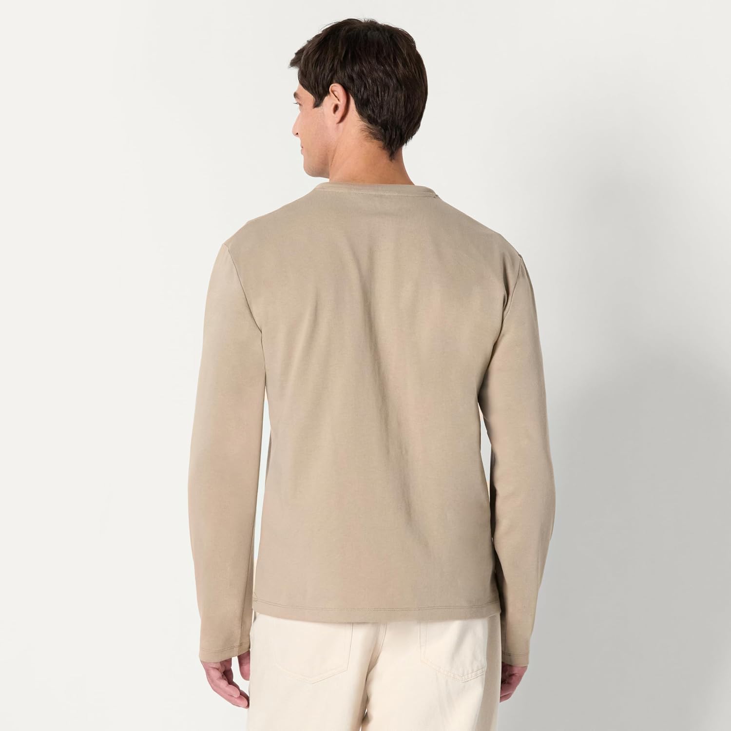 Amazon Essentials Men's Long-Sleeve Henley Shirt