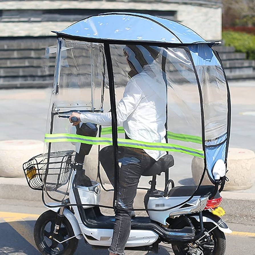 Amazon.com : ZWJABYY Bike Umbrella,Scooter Umbrella