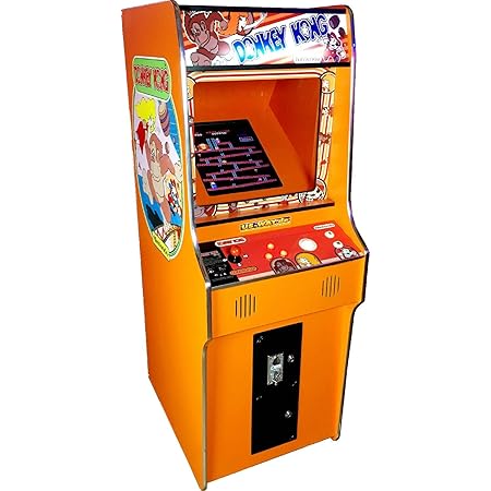 Us Way E K G 18 Blue Arcade Video Machine Tv Game Machine Stand Unit Cabinet Automat 412 Games Jamma Games Machine Amazon De Toys Games