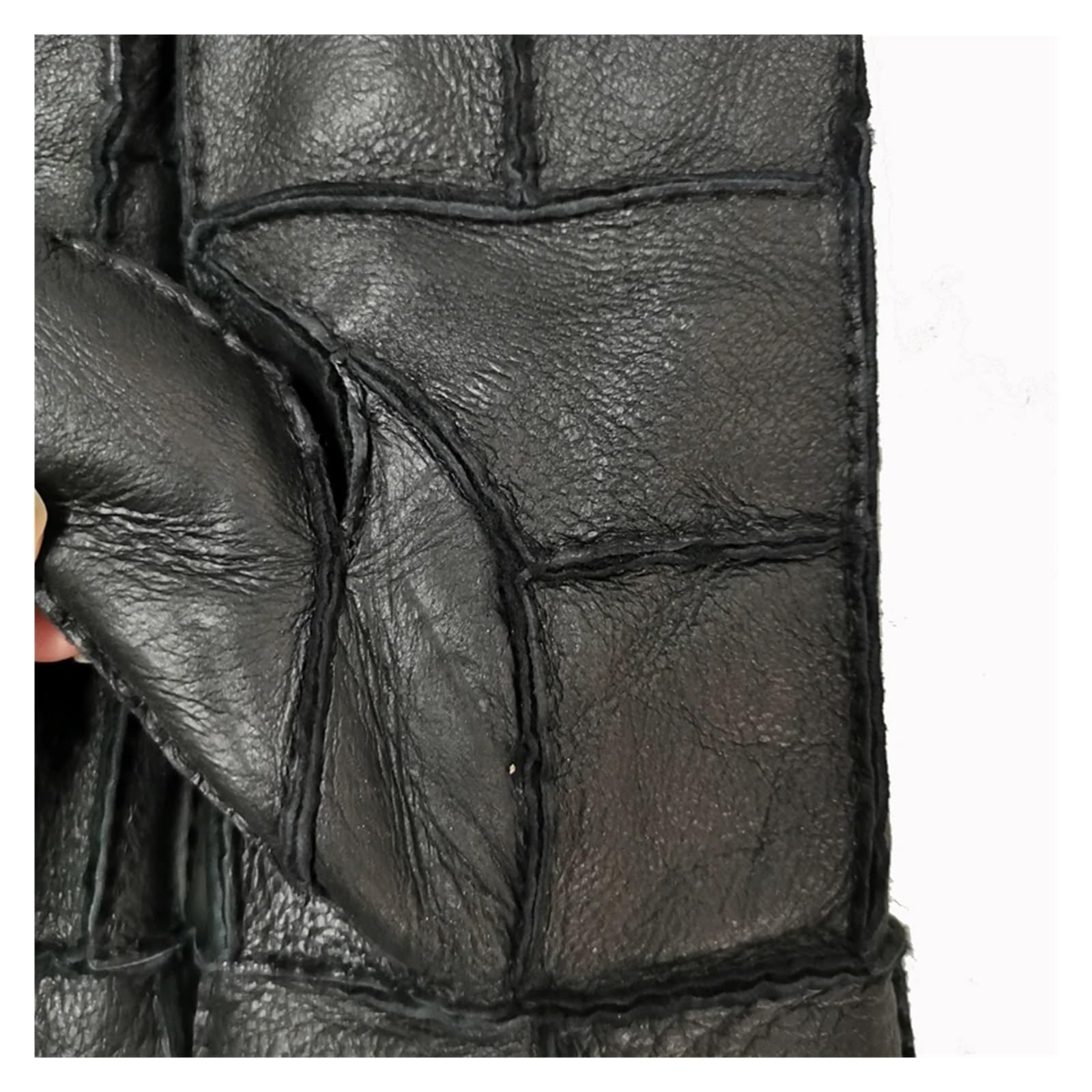 Guantes Termicos Guantes de Costura Hechos a Mano, Guantes Trabajo, Invierno for Hombre, Gruesos Lana cálidos