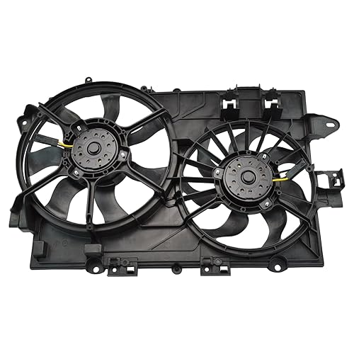 Vista 793 de TRQ Conjunto de ventilador de refrigeración dual compatible con Infiniti EX35 2009 FX35 FX50 2007-2008 G35 2008-2013 G37 2012-2013 M35h 2014-2015