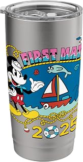 Disney Cruise 2025 Family Group Vacation Matching First Mate Stainless Steel Insulated Tumbler