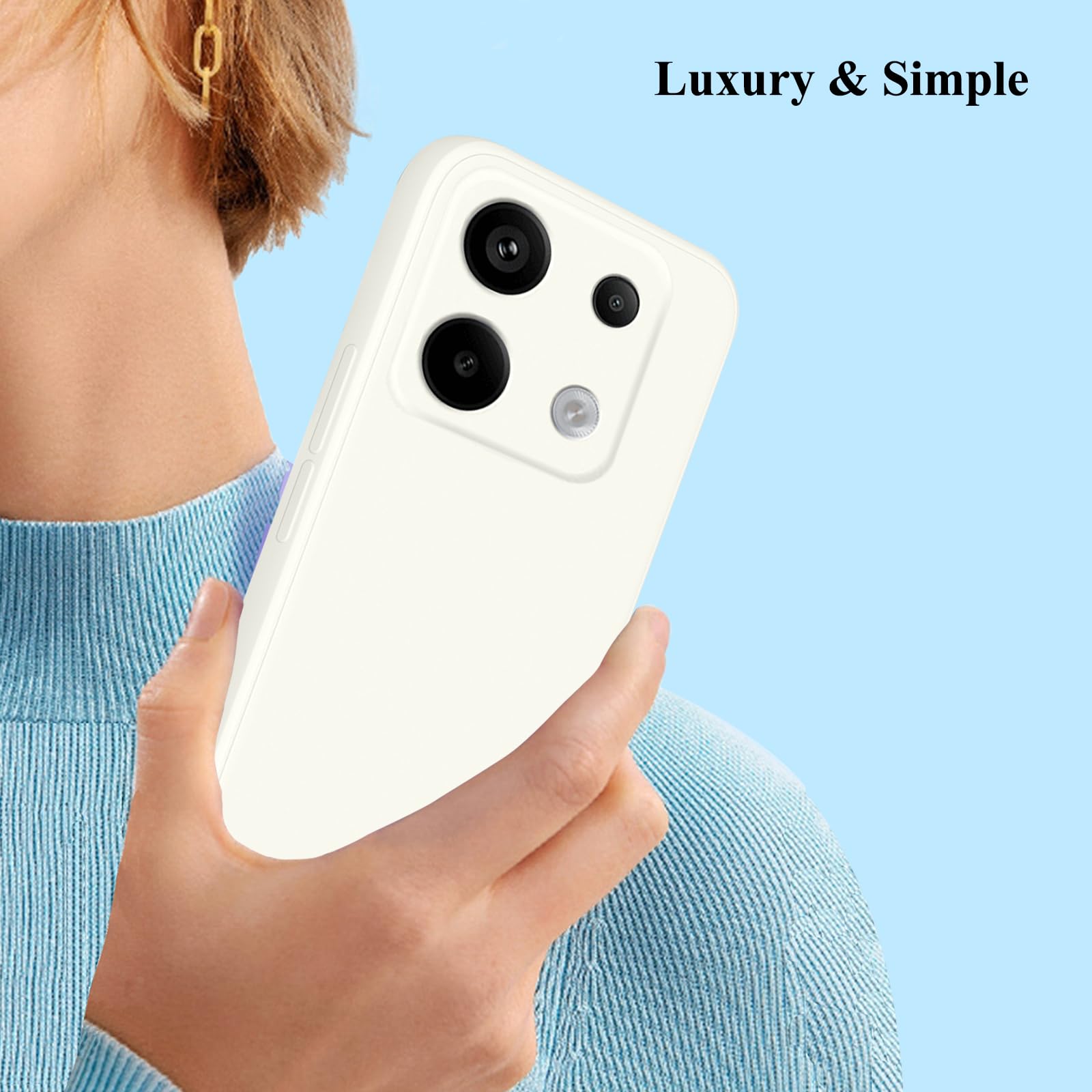 XINYEXIN Cover per Xiaomi Redmi Note 13 Pro Plus 5G (Pro+ 5G) con Anello Supporto Ruota