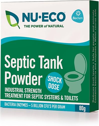 Bio-degradable Septic Tank Powder (80g) | with Bacteria and Enzyme Actives
