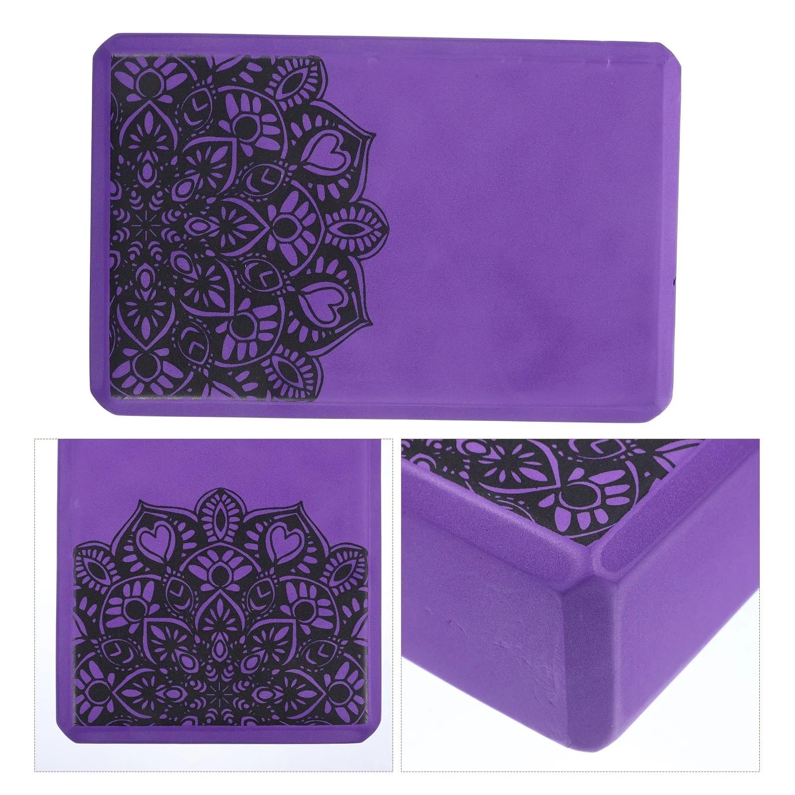 Bloque Yoga Lightweight EVA Blocks Yoga Brick Exercise Gym Body Fitness Training Aids to Support and Deepen