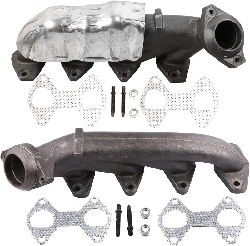 Par de conversores catalíticos do coletor de escape MOSTPLUS 674-695 e 674-694 para Ford Expedition – Conjunto com 2