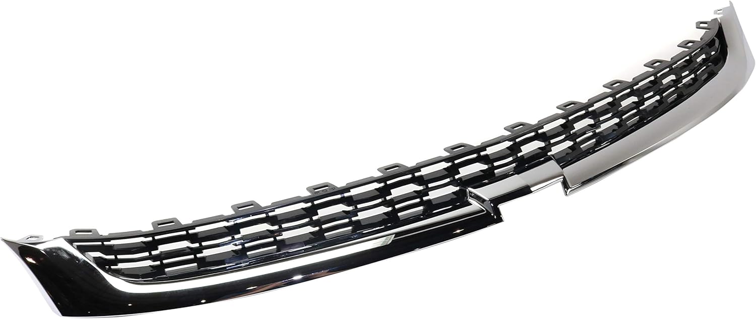 Garage-Pro Grille Assembly Compatible with Chevrolet Malibu 2014-2016 /Malibu Limited 2016 Upper Black with Chrome Molding Eco/LS/LT/LTZ Models - CAPA