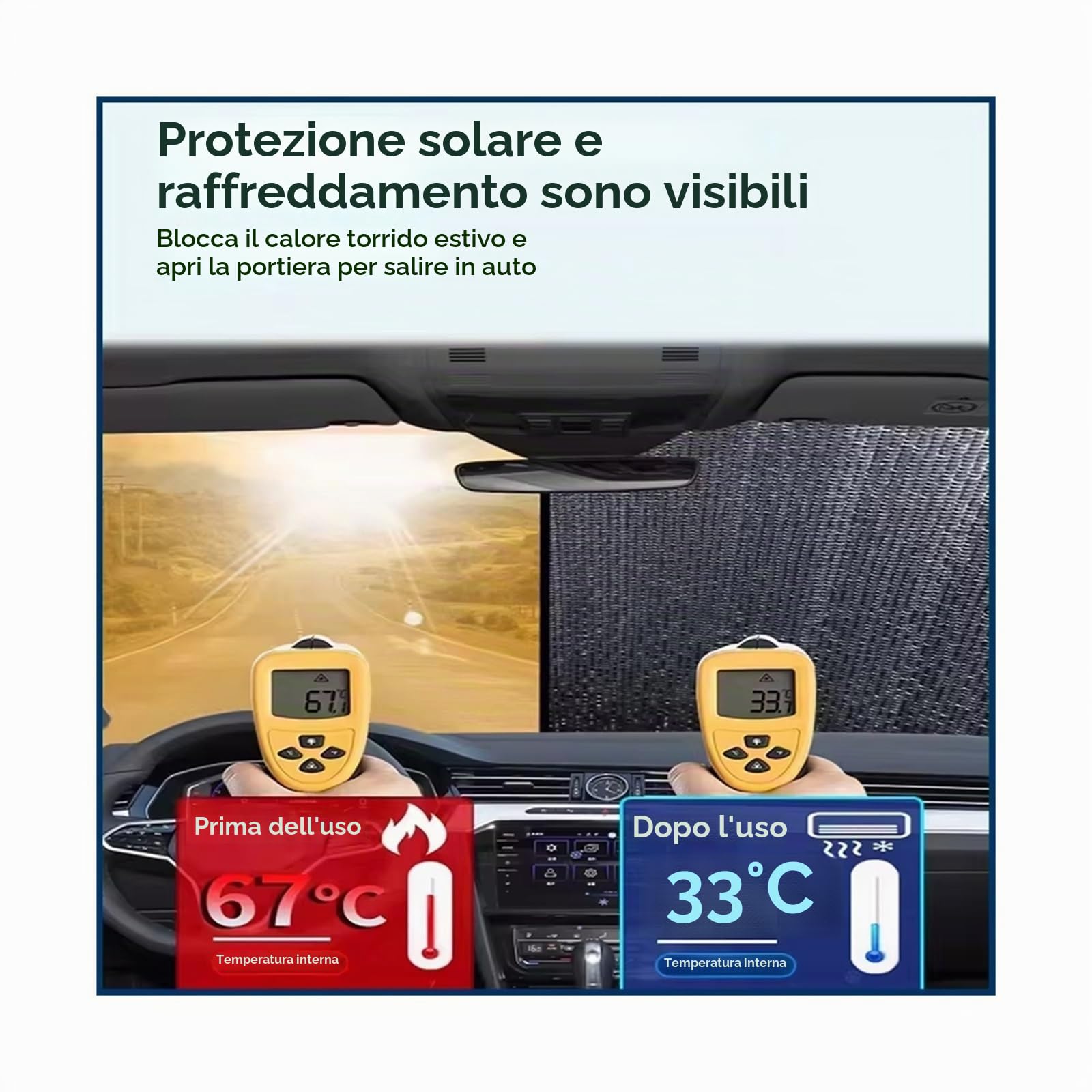 Tendine Parasole Per VW Per Caddy 2K Per VW Per Maxi MK3 2004-2019 Parasole Per Finestrini Auto Anti-UV Oscuranti Camper Parasole Auto("A" All Windows)