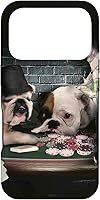 Vista 29 de Funda divertida para iPhone 12/12 Pro Dog Dogs Play Cards